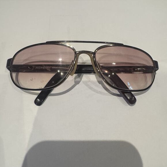 VTG 90s Yves St. Laurent YSL 6060 Brown Frames